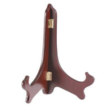 Maxbell Wooden Folding Plate Display Easel Stand Photo Holder Fits 4" to 14" #6 - Aladdin Shoppers
