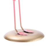 Maxbell 2pcs Resin Flamingo Figurine Miniature Sculpture  Stand Table Ornament