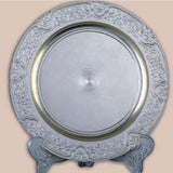 Maxbell 2PCS Metal Folding Plate Bowl Dish Picture Teacake Holder Easel 12cm_Silver - Aladdin Shoppers