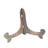Maxbell 2PCS Metal Folding Plate Bowl Dish Picture Teacake Holder Easel 12cm_Bronze - Aladdin Shoppers