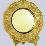 Maxbell 2PCS Metal Folding Plate Bowl Dish Picture Teacake Holder Easel 14cm_Golden - Aladdin Shoppers