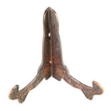 Maxbell 2PCS Metal Folding Plate Bowl Dish Picture Teacake Holder Easel 14cm_Bronze - Aladdin Shoppers