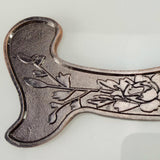 Maxbell 2PCS Metal Folding Plate Bowl Dish Picture Teacake Holder Easel 14cm_Bronze - Aladdin Shoppers
