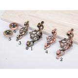 Maxbell 6x Antique Bronze Jewelry Box Pull Knob Retro Drawer Cabinet Door Handle #1