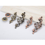 Maxbell 6x Antique Bronze Jewelry Box Pull Knob Retro Drawer Cabinet Door Handle #1