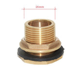 Maxbell 3pcs DN20 Water Tank Hose Water Tube Pipe Connector Adapter Tap Fittings
