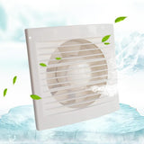 Maxbell Maxbell Kitchen Toilet Exhaust Fan Window Air Ventilation Blower Booster White 6inch