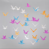 Maxbell Maxbell Assorted Wall Hanging Humming Birds Figurine Decoration Ornament  Light Blue