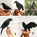 Maxbell 10x Artificial Realistic Woodland Birds for Garden Weding Home Decoration 1#
