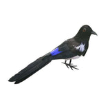 Maxbell 2Pcs Artificial Realistic Woodland Birds for Garden Weding Home Decoration