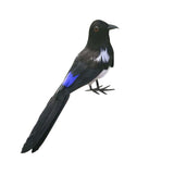 Maxbell 2Pcs Artificial Realistic Woodland Birds for Garden Weding Home Decoration