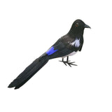 Maxbell 2Pcs Artificial Realistic Woodland Birds for Garden Weding Home Decoration