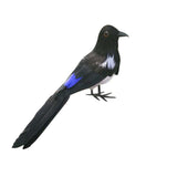 Maxbell 2Pcs Artificial Realistic Woodland Birds for Garden Weding Home Decoration
