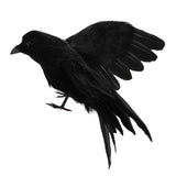 Maxbell 2Pcs Artificial Realistic Woodland Birds for Garden Weding Home Decoration