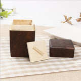 Maxbell 5x Wood Tea Storage Box Organizer Container Wood Tea Caddy Container Holder