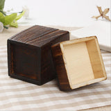 Maxbell 9x Wooden Tea Storage Box Organizer Container Wood Tea Caddy Container Box
