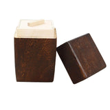 Maxbell 5x Wood Tea Storage Box Organizer Container Wood Tea Caddy Container Holder