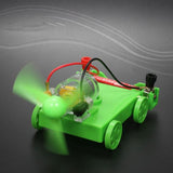 Maxbell Maxbell DIY Assembly Wind Power Car Educational Science Training Electric Motor Toys