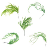 Maxbell 8x Artificial Flower String of Pearls Wall Hanging Succulents Plants 78cm