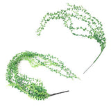 Maxbell 8x Artificial Flower String of Pearls Wall Hanging Succulents Plants 78cm