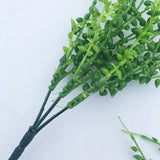 Maxbell Artificial Flower String of Pearls Wicker Wall Hanging Succulents Plants B