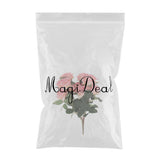 Maxbell Artificial French Rose Flower Bouquet Wedding Home Floral Decor Pink