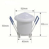 10x360 Degree LED PIR Motion Sensor Detector Light Switch 5-8m