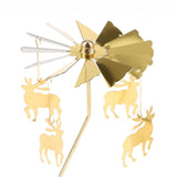 Maxbell 2PCS Romantic Rotating Candle Holder Stand   Tealight Candlesticks