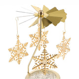 Maxbell 2PCS Romantic Rotating Candle Holder Stand   Tealight Candlesticks