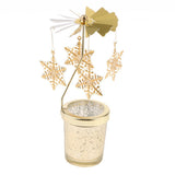 Maxbell 2PCS Romantic Rotating Candle Holder Stand   Tealight Candlesticks