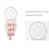 Maxbell Indian Tassel Dream Catcher Wind Chime Wall Hanging Decor Pendant  Pink