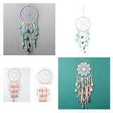 Maxbell Indian Tassel Dream Catcher Wind Chime Wall Hanging Decor Pendant  Pink