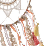Maxbell Indian Tassel Dream Catcher Wind Chime Wall Hanging Decor Pendant  Pink