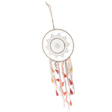Maxbell Indian Tassel Dream Catcher Wind Chime Wall Hanging Decor Pendant  Pink