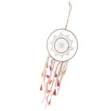 Maxbell Indian Tassel Dream Catcher Wind Chime Wall Hanging Decor Pendant  Pink