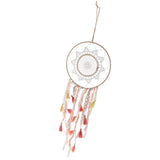 Maxbell Indian Tassel Dream Catcher Wind Chime Wall Hanging Decor Pendant  Pink