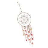 Maxbell Indian Tassel Dream Catcher Wind Chime Wall Hanging Decor Pendant  Pink