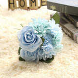 Maxbell Artificial Rose Dahlia Flower Floral Bouquet Wedding Home Garden Decor E