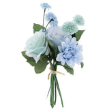Maxbell Artificial Rose Dahlia Flower Floral Bouquet Wedding Home Garden Decor E