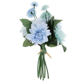 Maxbell Artificial Rose Dahlia Flower Floral Bouquet Wedding Home Garden Decor E