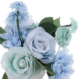 Maxbell Artificial Rose Dahlia Flower Floral Bouquet Wedding Home Garden Decor E