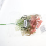 Maxbell 5 Forks Artificial Flowers Persian Rose Bouquet Wedding Floral Decor Pink