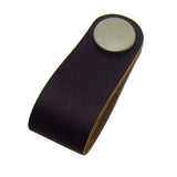 Maxbell 6x Handmade Leather Suitcase Handle Drawer Cabinet Leather Handle Pulls Knob