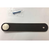 Maxbell 6x Handmade Leather Suitcase Handle Drawer Cabinet Leather Handle Pulls Knob