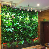 Maxbell Artificial Lawn Plants Grass Wall Turf Panel for Wedding Venue Decor Green E