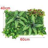 Maxbell Artificial Lawn Plants Grass Wall Turf Panel for Wedding Venue Decor Green E