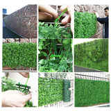 Maxbell Artificial Lawn Plants Grass Wall Turf Panel for Wedding Venue Decor Green E