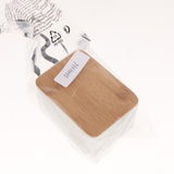Maxbell Bamboo Lid Tea Storage Box Organizer Container Wood Tea Caddy Container F