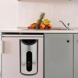 Maxbell Stainless Steel Wall Mounted Toilet Roll Holder+Grocery Bag Dispenser