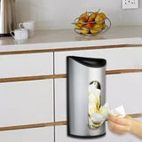 Maxbell Stainless Steel Wall Mounted Toilet Roll Holder+Grocery Bag Dispenser